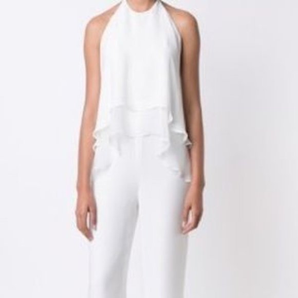 Elizabeth & James Baldwin Halter-Neck Jumpsuit - Picture 2 of 2